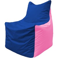 Кресло-мешок Flagman Фокс Ф2.1-120 (васильковый/розовый)