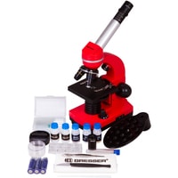 Детский микроскоп Bresser Junior Biolux SEL 40–1600x 74320 (красный) в Гомеле