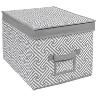 Коробка для хранения Handy Home Орнамент UC-203 (серый)