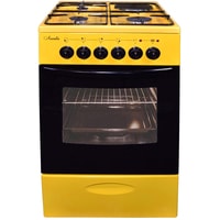 Кухонная плита Лысьва ЭГ 1/3г14 МС-2у (желтый, стеклянная крышка)