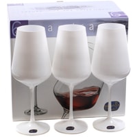 Набор бокалов для вина Bohemia Crystal Sandra 40728/D4594/450
