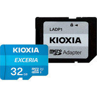 Карта памяти Kioxia Exceria microSDHC LMEX1L032GG2 32GB (с адаптером)