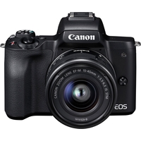 Беззеркальный фотоаппарат Canon EOS M50 Kit 15-45mm (черный)