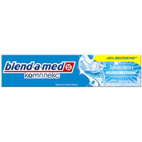 Зубная паста Blend-a-med Комплекс с ополаскивателем Освежающая чистота 125 мл