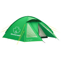 Кемпинговая палатка Greenell Керри 3 V3 (зеленый)