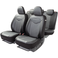 Комплект чехлов для сидений Autoprofi Signature SGN-1505GF (черный/серый)