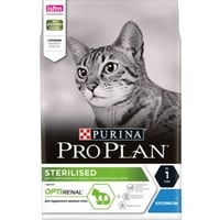 Сухой корм для кошек Pro Plan Sterilised Adult Optirenal с кроликом 10 кг