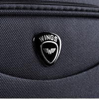 Чемодан Wings 6802-2-L 74 см (серый)