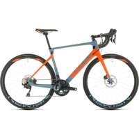 Велосипед Cube Agree C:62 Race р.62 2020 (серый/оранжевый)