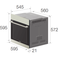 Электрический духовой шкаф Samsung NV70H3350CB/WT