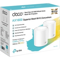 Wi-Fi система TP-Link Deco X20 (2 шт.)