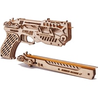 Пистолет игрушечный Wood Trick Кибер Пистолет с мишенями 1234-45
