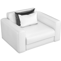 Кресло-кровать Mebelico Мэдисон 59226 (экокожа, белый)