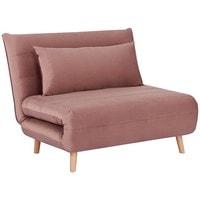 Кресло-кровать Signal Spike Velvet TAP.182 (античный розовый/бук)