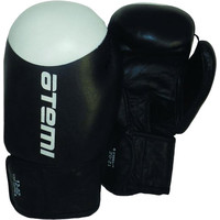 Боевые перчатки Atemi LTB-19009 (10 oz, черный/белый)