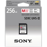 Карта памяти Sony SDXC SF-M Series UHS-II 256GB