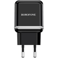 Сетевое зарядное Borofone BA25A (черный)