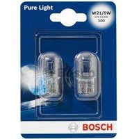 Лампа накаливания Bosch W21/5W Pure Light 2шт 1987301079
