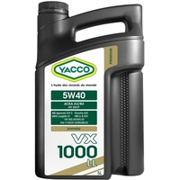 Моторное масло Yacco VX 1000 LL 5W-40 5л