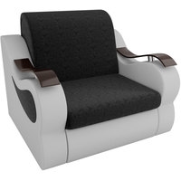 Кресло-кровать Лига диванов Меркурий 100679 60 см (черный/белый)