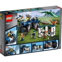Конструктор LEGO Jurassic World 75940 Побег галлимима и птеранодона