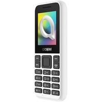 Кнопочный телефон Alcatel 1066D (белый)