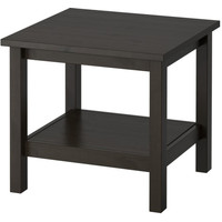 Журнальный столик Ikea Хемнэс (черный/коричневый) [201.762.82]