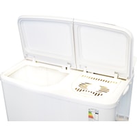 Активаторная стиральная машина Optima МСП-62СТ (белое стекло/розовый лотос)