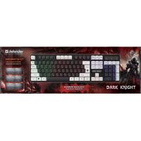 Клавиатура Defender Dark Knight GK-077 45077