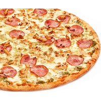 Пицца Папа Джонс Сырный Цыпленок Кордон Блю (тонкое тесто, 30 см)