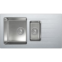 Кухонная мойка Tolero TTS-890К (серый металлик 001)