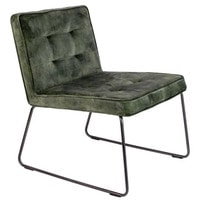 Интерьерное кресло Zuiver WL Clark (зеленый/черный) в Пинске