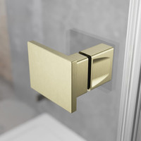 Душевая дверь Radaway Essenza Pro Brushed Gold DWJ 100/L 10099100-99-01L