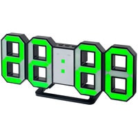 Настольные часы Perfeo Luminous PF-663 (черный/зеленый)