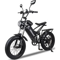 Электровелосипед Minako FOX-L 23Ah 001177 (черный)