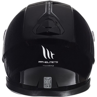 Мотошлем MT Helmets Thunder 3 SV Solid Gloss (XXL, черный)