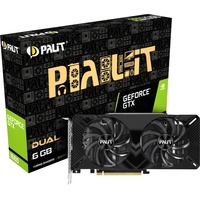 Видеокарта Palit GeForce GTX 1660 Dual 6GB GDDR5 NE51660018J9-1161A