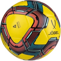 Футбольный мяч Jogel BC20 Inspire (4 размер, желтый/красный/синий)