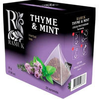 Травяной чай Ramuk Thyme & Mint - Чабрец и мята 20 шт
