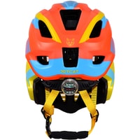 Cпортивный шлем JetCat Fullface Raptor (р. 48-53, orange/yellow/blue)