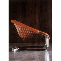 Интерьерное кресло Minotti Cortina (коричневый/хром) в Борисове