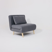 Кресло-кровать DiArt Элли 80 104192 (серый Велютто люкс 32/бук) в Мозыре