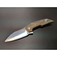 Складной нож Fox Knives Phoenix M390 (титан, коричневый)