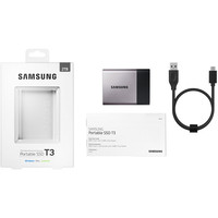 Внешний накопитель Samsung Portable SSD T3 2TB [MU-PT2T0B]