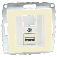 Розетка USB Mono Electric 500-001705-144 (Cream)