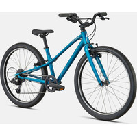 Велосипед Specialized Jett 24 Multispeed 2022 (Gloss teal tint/Flake silver)