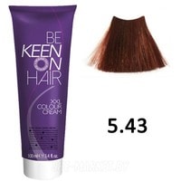 Крем-краска для волос Keen Colour Cream 5.43 (светло-коричневый медно-золотистый)