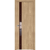 Межкомнатная дверь ProfilDoors 62XN L 70x200 (каштан натуральный/стекло коричневый лак)