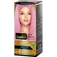 Крем-краска для волос Белита-М Hair Happiness Стойкая 10.9 очень светлый розовый блондин