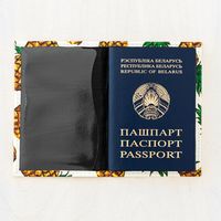 Обложка для паспорта Vokladki Ананасы 11024